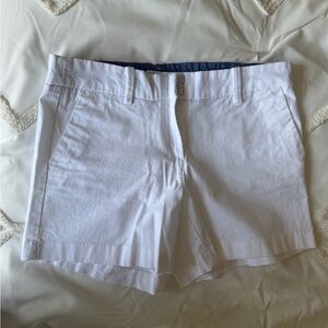 Nautica White Bermuda Shorts with Belt Loops